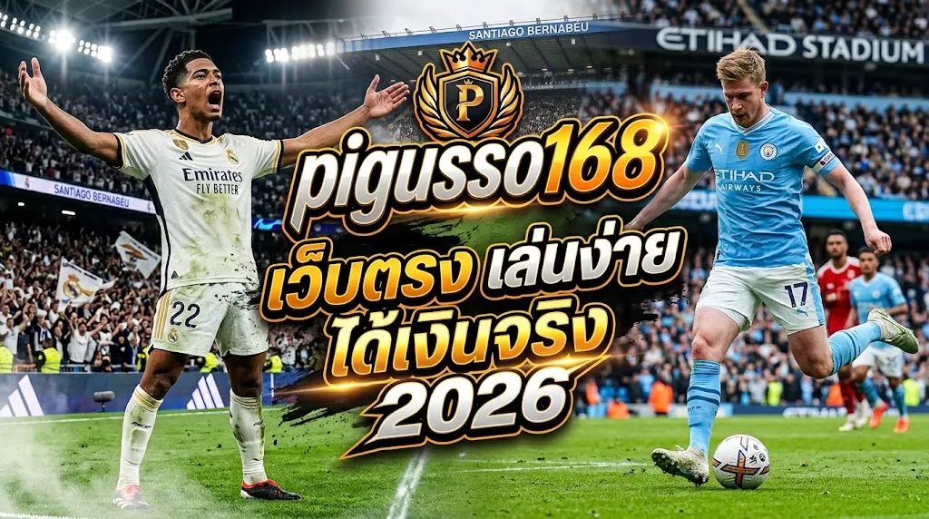 pigusso168 เว็บตรง เล่นง่าย ได้เงินจริง 2026